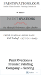 Mobile Screenshot of paintovations.com